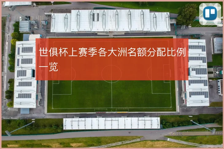 世俱杯上赛季各大洲名额分配比例一览